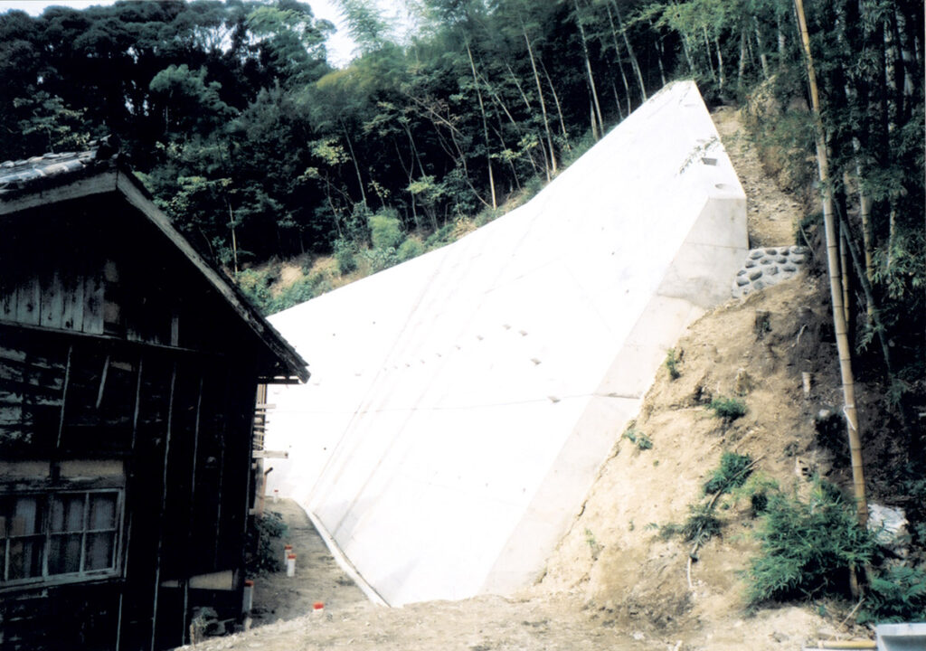 勝佐急傾斜地 施工工事