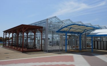 道の駅　風のマルシェ御前崎　展示温室